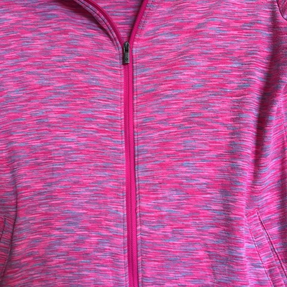 Columbia women’s pink full zip lightweight hoodie sweatshirt size medium - Picture 3 of 8